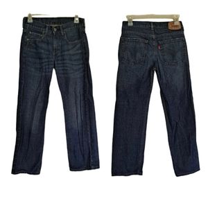 Levi's 569 26x26 straight leg blue jeans